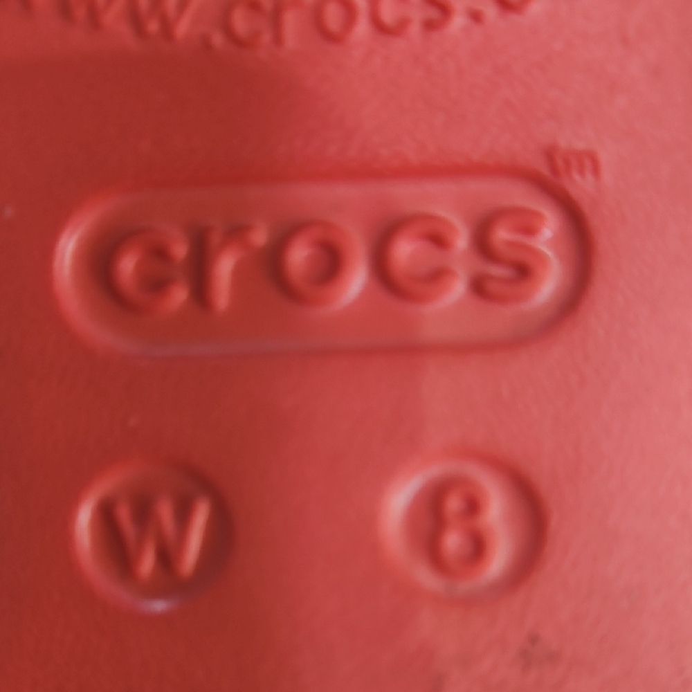 CROCS Women's‎ Bright Coral Slingback Flats - Picture 7 of 12